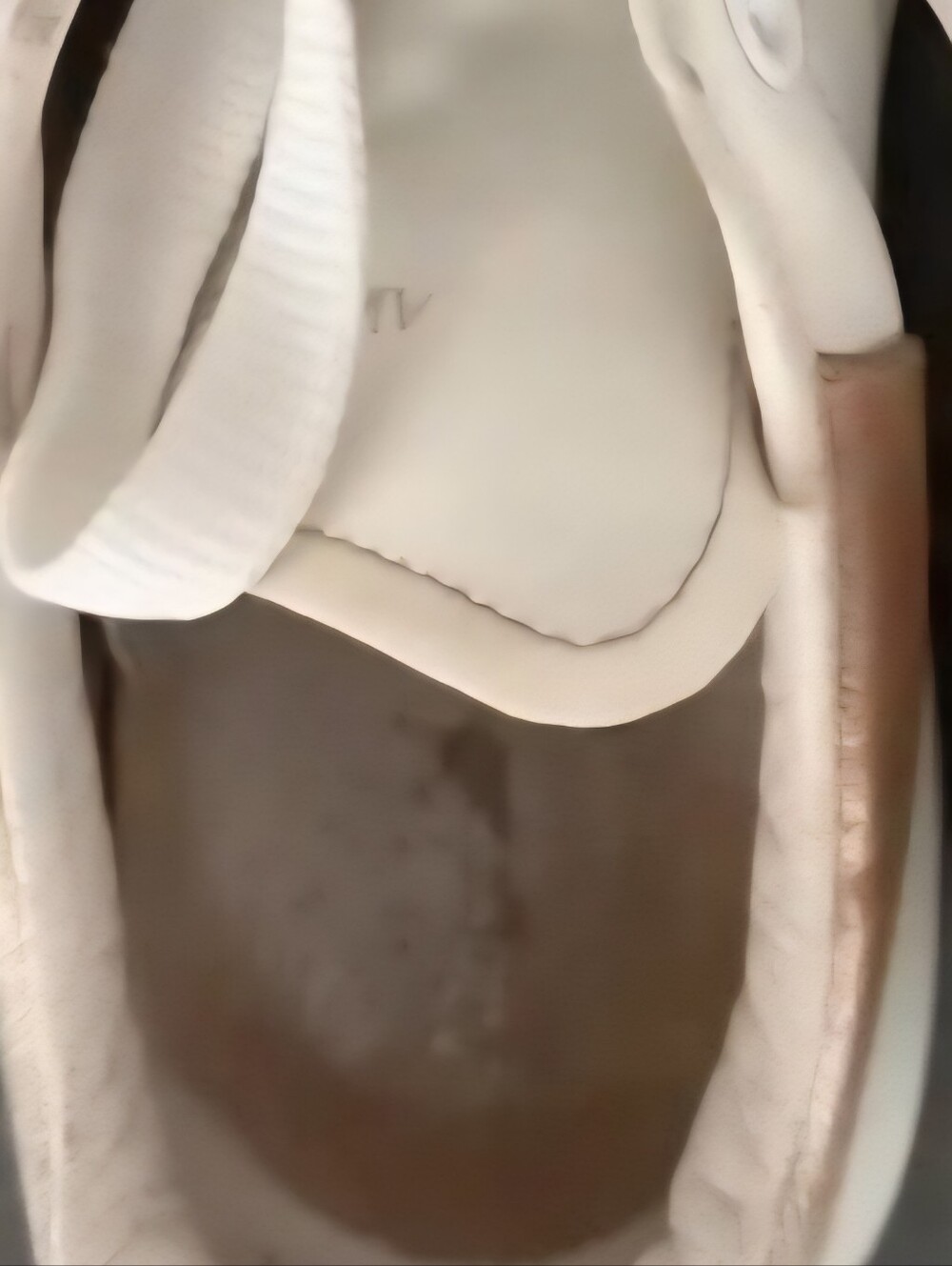 Alexander McQueen Size 39.5 (9.5) Oversized White And Rose Gold Sneakers - Picture 9 of 10